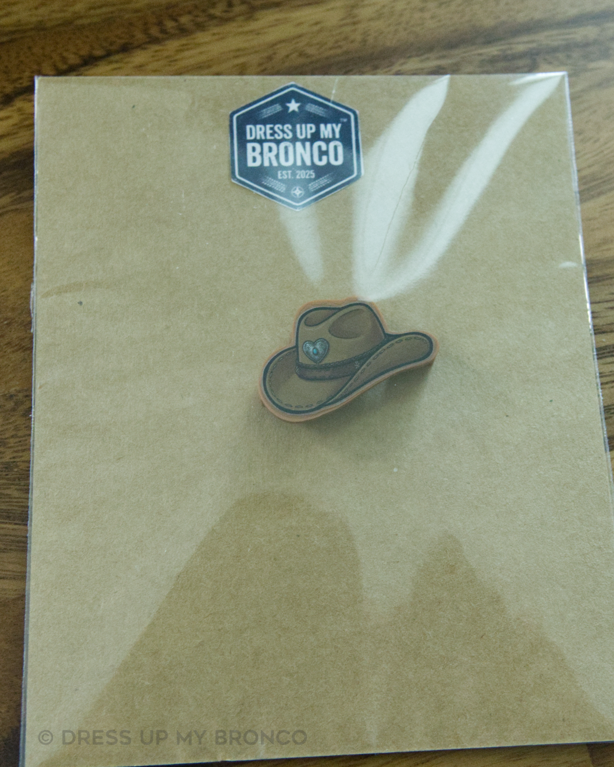 Saddle Up — Bronco Rear Emblem 3D Cowgirl Hat