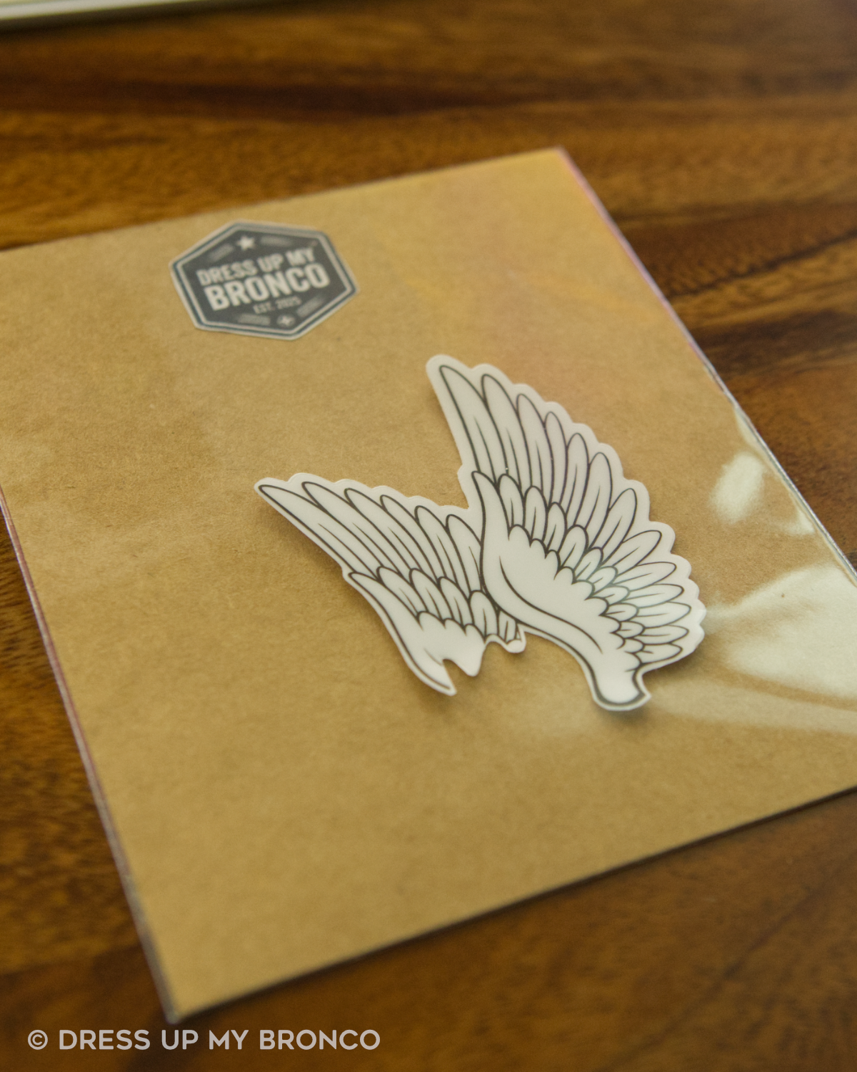Fly Mode — Bronco Rear Emblem Vinyl Decal