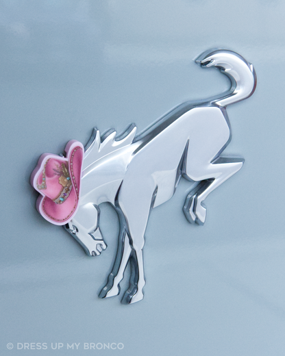 Boho Rodeo — Bronco Rear Emblem 3D Hat