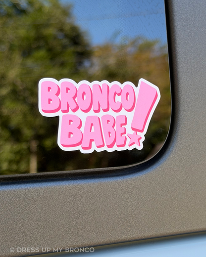 Bronco Babe — Premium Die-Cut Sticker