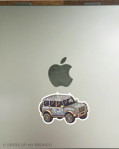 Disco Bronco — Premium Die-Cut Sticker