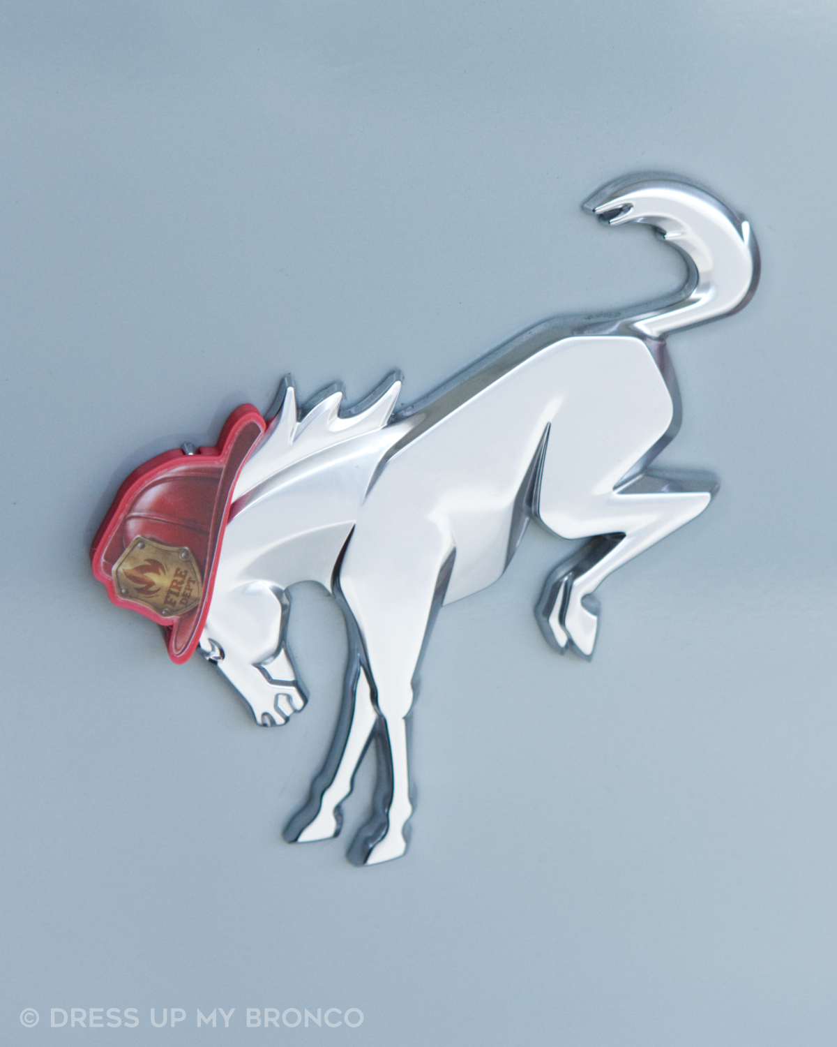 Firehouse Mode — Bronco Rear Emblem 3D Hat