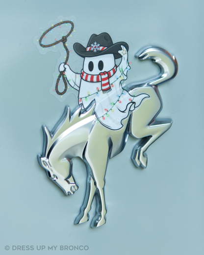 Jingle Boos — Bronco Rear Emblem Vinyl Decal