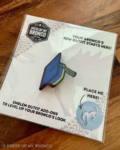 Grad Mode — Bronco Rear Emblem Cap Add-On