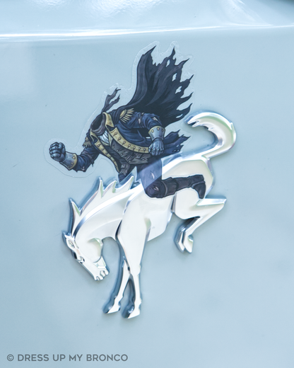 Headless Horseman — Bronco Rear Emblem Vinyl Decal