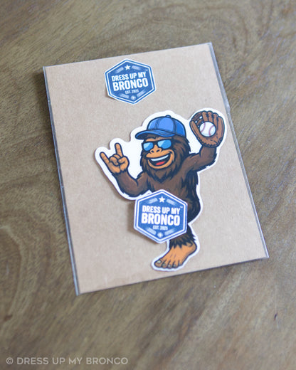 Home Run Energy — Bronco Emblem Vinyl Decal (Sports Mode Edition)