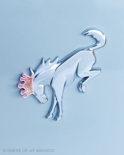 Princess Mode — Bronco Rear Emblem 3D Crown