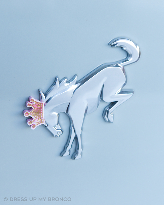 Princess Mode — Bronco Rear Emblem 3D Crown