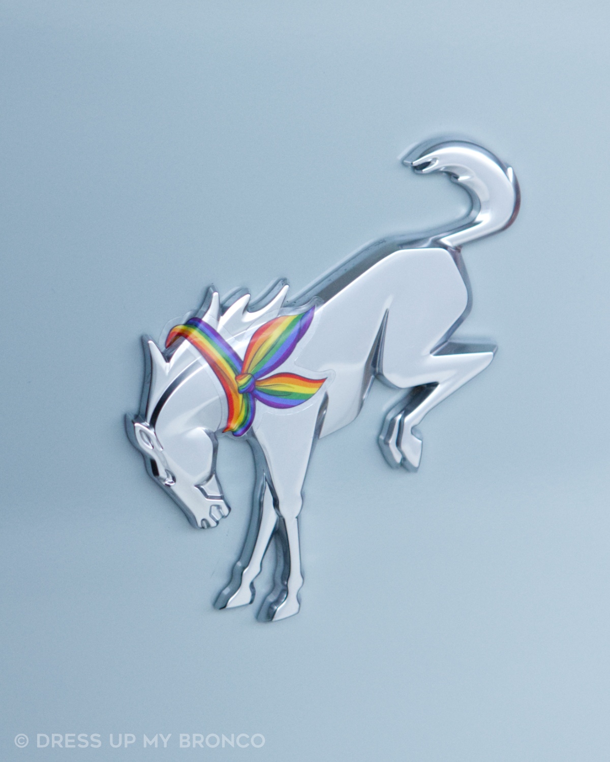 Pride Mode — Bronco Rear Emblem Bandana