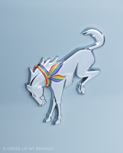 Pride Mode — Bronco Rear Emblem Bandana