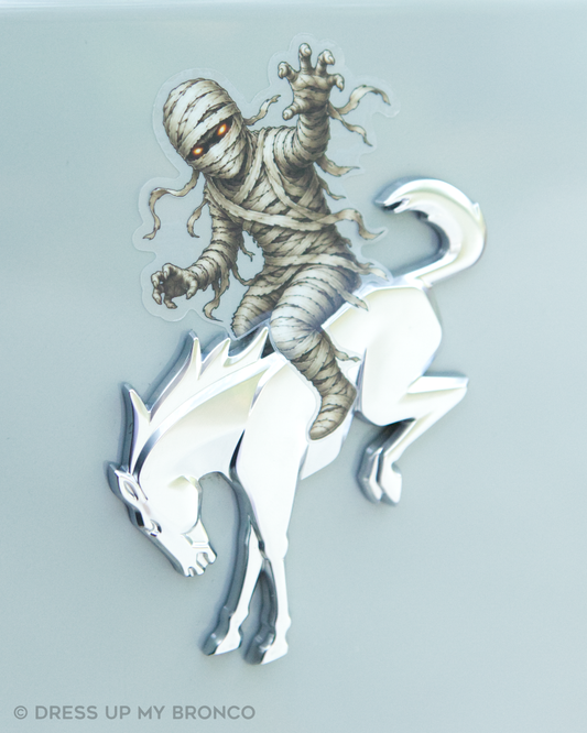 Undead Rider — Bronco Rear Emblem Vinyl Decal