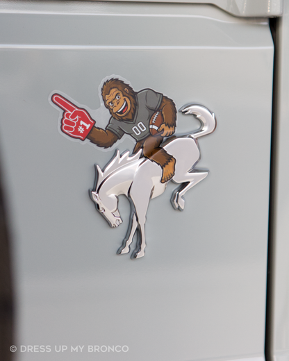 Touchdown Bronco Energy — Bronco Emblem Vinyl Decal (Sports Mode Edition)
