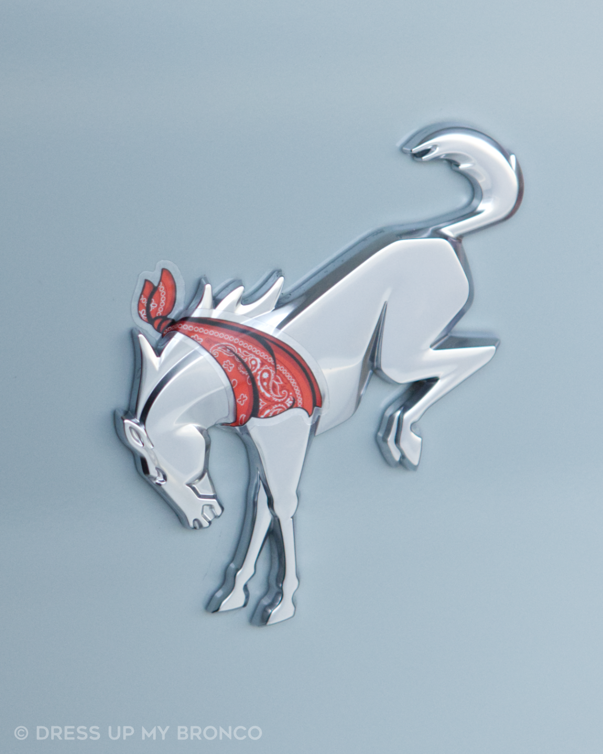 Rodeo Mode — Bronco Rear Emblem Bandana