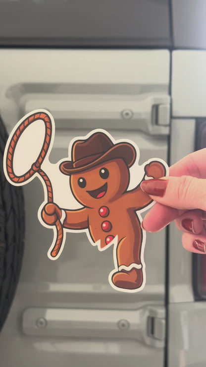 Crumboy - Bronco Emblem Vinyl Decal (Holiday Edition)